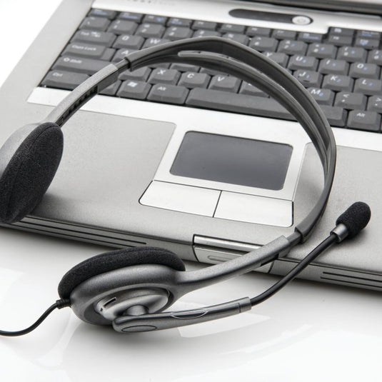 Logitech 981-000593 h111 stereo headset, wired, office call center, 20 - 20000 hz, headset, grey