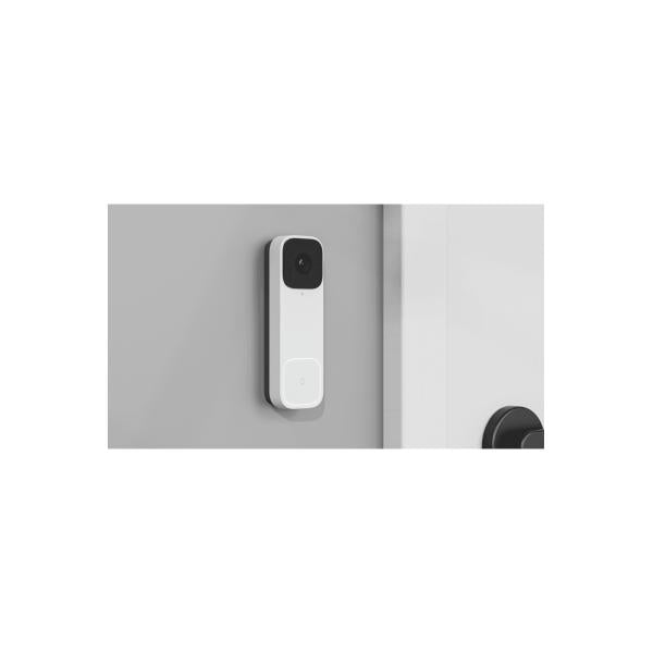 Load image into Gallery viewer, Woox r4331 smart video deurbel binnen bel, fhd, 3mp, 1 2.8 cmos, ip65, wi-fi 802.11 b g n, white
