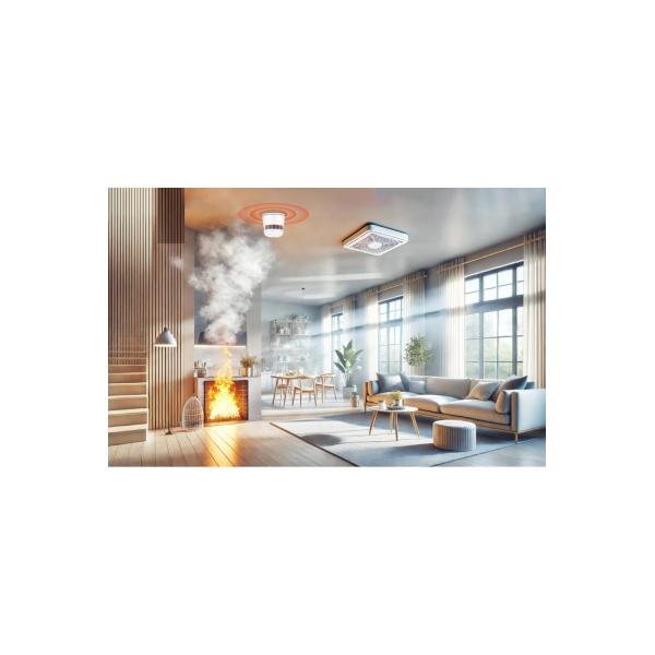 Load image into Gallery viewer, Woox r7305 smart zigbee rook alarm, zigbee, google assistant, ip20, white
