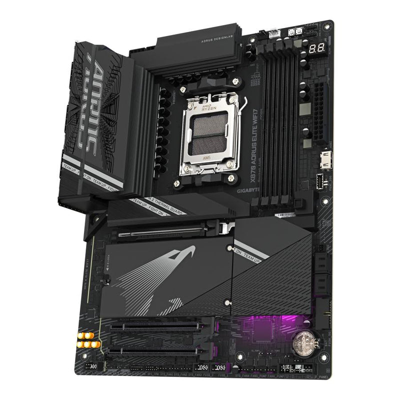 Load image into Gallery viewer, Gigabyte x870 a elite wifi7, atx, amd am5, x870, 4x ddr5, usb4, 2.5 gbe, wi-fi 7, pcie 5.0
