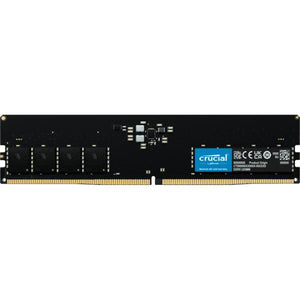 Crucial ct16g56c46u5 u-dimm, 16gb, ddr5, 5600 mhz, cl46, black