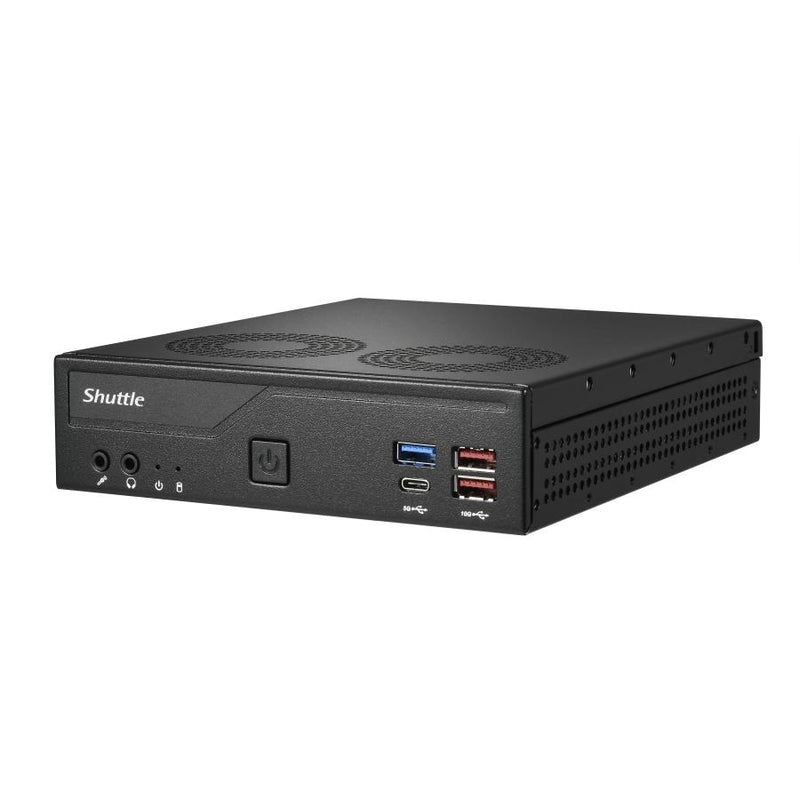 Load image into Gallery viewer, Shuttle dh770 mini pc barebone, 1.35l, lga 1700, intel h770, ddr5-sdram, 2x 2.5g lan, 2x m.2, 24 7
