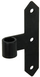 1013221 - gelaste scharnier zwart 150 mm dia 18 mm | 10 stuks