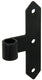 1013221 - gelaste scharnier zwart 150 mm dia 18 mm | 10 stuks