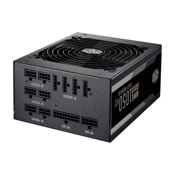 Load image into Gallery viewer, Cooler master mpe-a501-afcag-3eeu mwe gold 1050 v2 black, atx3.1, 1050w, =90% @typical, 3x pcie6+2
