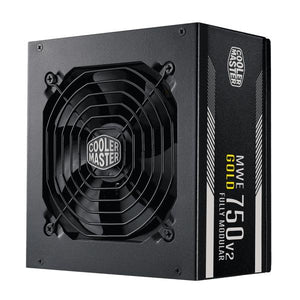 Cooler master mpe-7501-afaag-3eeu mwe gold 750 v2 atx3.1, 750w, 90% @typical, fully modular, 120mm