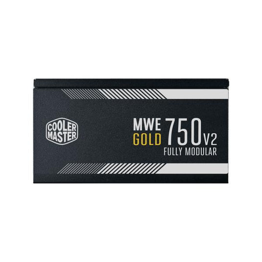 Cooler master mpe-7501-afaag-3eeu mwe gold 750 v2 atx3.1, 750w, 90% @typical, fully modular, 120mm