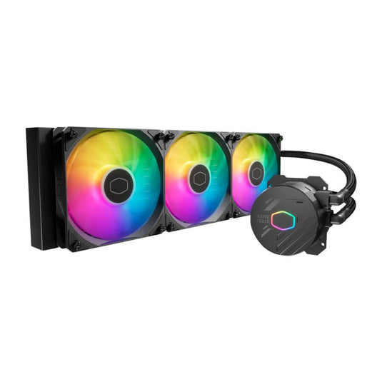 Cooler master mlw-d36m-a18pa-rw masterliquid 360 core ii argb white, gen 3 punp, 3x 120mm argb