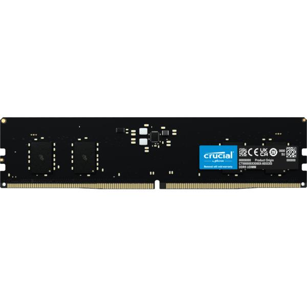 Load image into Gallery viewer, Crucial ct8g56c46u5 dimm, 8 gb, ddr5 5600 mhz, pc5-44800, unbuffered
