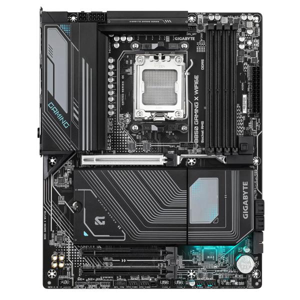 Load image into Gallery viewer, Gigabyte b850 gaming x wifi6e socket am5 moederbord (zwart grijs, raid, 2,5gb-lan, wi-fi 6e, bt, sound, atx)
