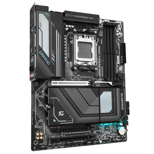 Gigabyte b850 gaming x wifi6e socket am5 moederbord (zwart grijs, raid, 2,5gb-lan, wi-fi 6e, bt, sound, atx)