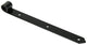1013237 - enkel luikscharnier zwart 30 cm dia 18 mm | 6 stuks