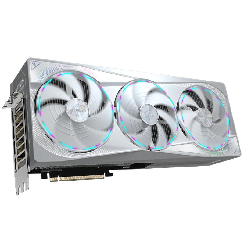 Load image into Gallery viewer, Gigabyte aorus geforce rtx 5080 master ice 16g grafische kaart (3x displayport, 1x hdmi)
