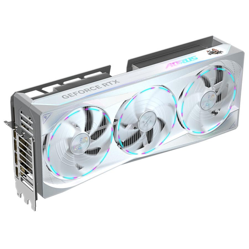 Load image into Gallery viewer, Gigabyte aorus geforce rtx 5080 master ice 16g grafische kaart (3x displayport, 1x hdmi)
