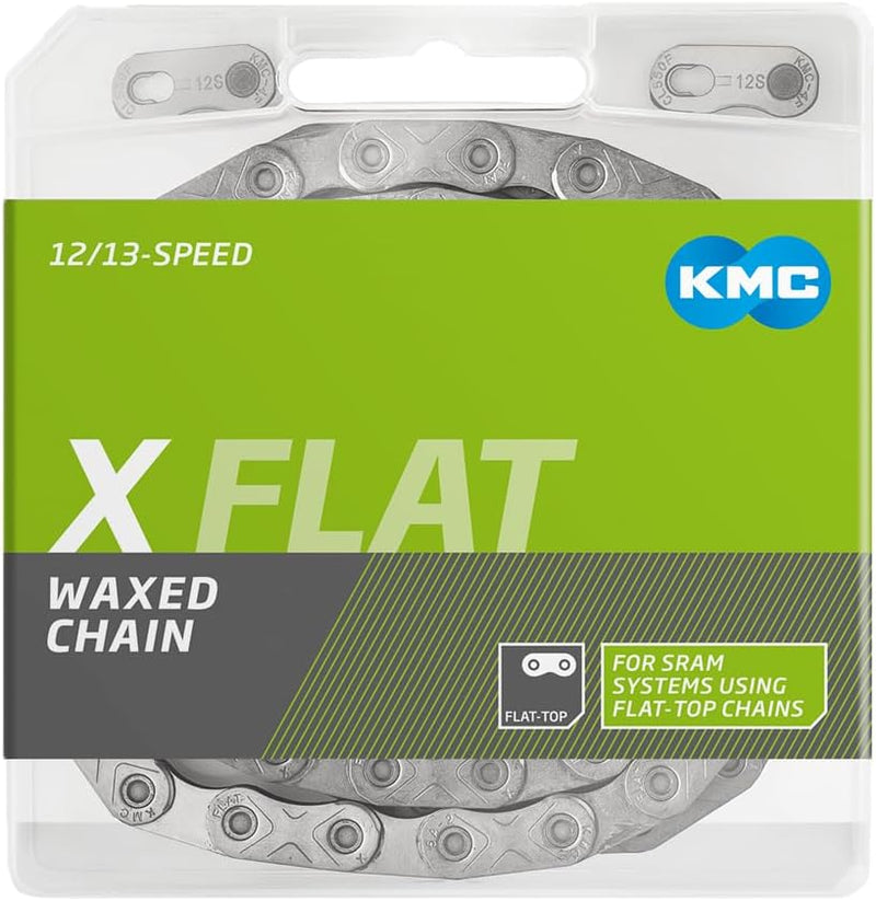 Load image into Gallery viewer, Kmc x flat waxed - silver (nickel plated)
