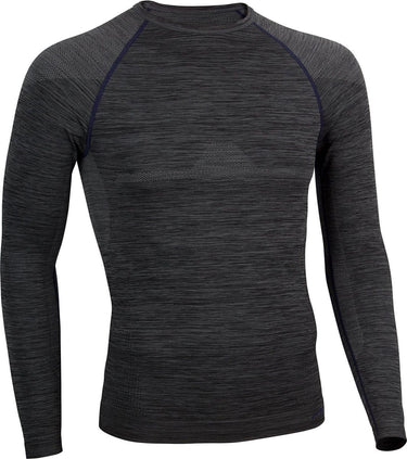Avento thermoshirt superior - mannen - zwart donkerblauw - maat l
