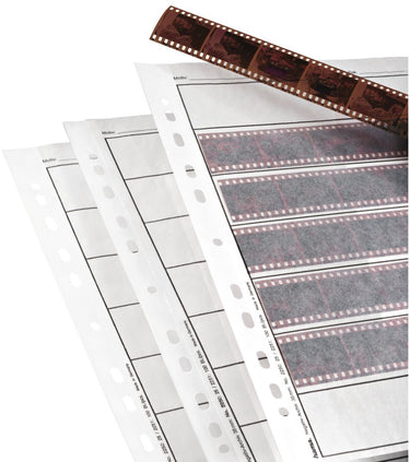 Hama negatiefhoezen - a4 formaat - 7x6 - perkament - 24x36 mm - 25stk.