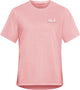 Jack wolfskin vonnan graphic t w dames outdoorshirt-rosegarden