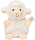 Happy horse lam logan knuffel 14 cm - ecru - baby knuffel