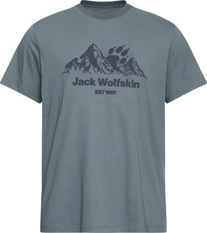 Jack wolfskin carefree t m heren outdoorshirt-grey odessa