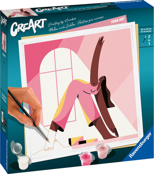 Ravensburger creart schilderen op nummer - yoga