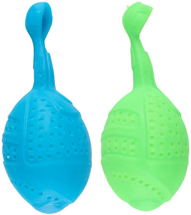Eddy toys waterbommen 2 stuks – herbruikbare waterbommen van elastisch kunststof – waterbommen voor buitenspel – groen en blauw – eenvoudig te vullen met water