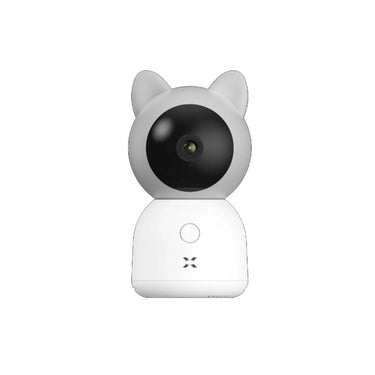 Xenon x7201 smart baby camera without monitor, wi-fi, 3 mp, night-vision, usb type-c, sd, white