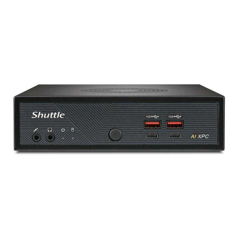 Load image into Gallery viewer, Shuttle dn11h7 slim ai pc, intel core ultra 7 155h, intel arc graphics, ddr5, hdmi, dp, 4x 2.5g lan
