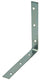 1014304 - 8 geplooide winkelhaken verzinkt 150x150x25mm | 10 stuks