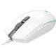 Gaming-muis logitech wit g102 bedraad