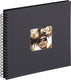 Walther sa-110-b fun - spiraal album - formaat 30 x 30 cm - zwart