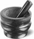 Cole mason vijzel en stamper - graniet - 14 cm diameter - heavy-duty - voor kruiden, specerijen pesto