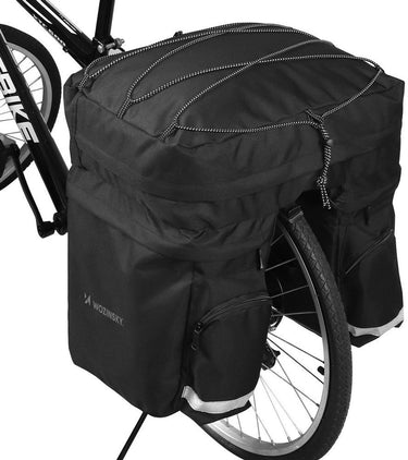 Wozinsky wbb13bk serie - fietstas - 60l - waterdicht - reflecterend