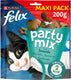 Felix party mix seaside - kattensnacks - kattensnoepjes - zalm koolvis forel- 5 x 200 g