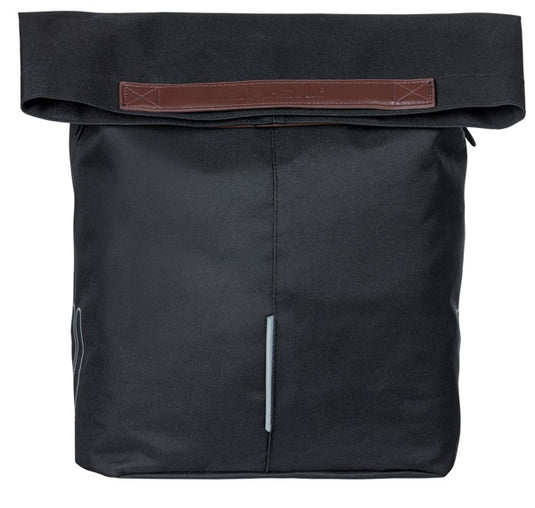 Basil tas city shopper zwart | mik hooks | 16l