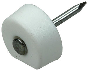 Mack 1013740 - 50 plankdragers + nagel wit ø 10 mm | 10 stuks