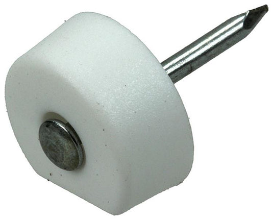 Mack 1013740 - 50 plankdragers + nagel wit ø 10 mm | 10 stuks