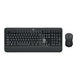 Logitech mk540 advanced - draadloze toetsenbord- en muiscombinatie, desktopset (donkergrijs, eu lay-out (qwerty), 1000 dpi)