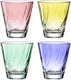 Leonardo drinkglas 215ml assorti twist - set 4