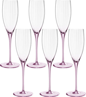 Leonardo poesia champagneglas 250 ml rosé - set 6