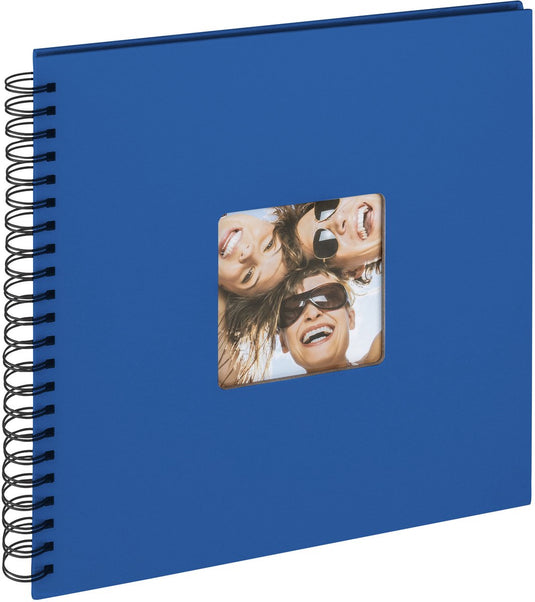 Walther sa-110-z - spiraal album - formaat 30 x 30 cm - koningsblauw