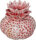 Hd collection vaas stoneware roze 17,5x17,5x15,5cm