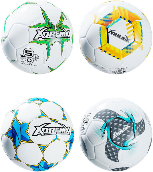 Adrenix voetbal hybrid tech 23cm - kleurrijke voetbal kunstleder.