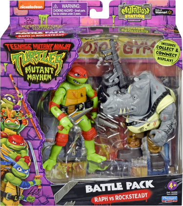Teenage mutant ninja turtles - raphael vs. rocksteady