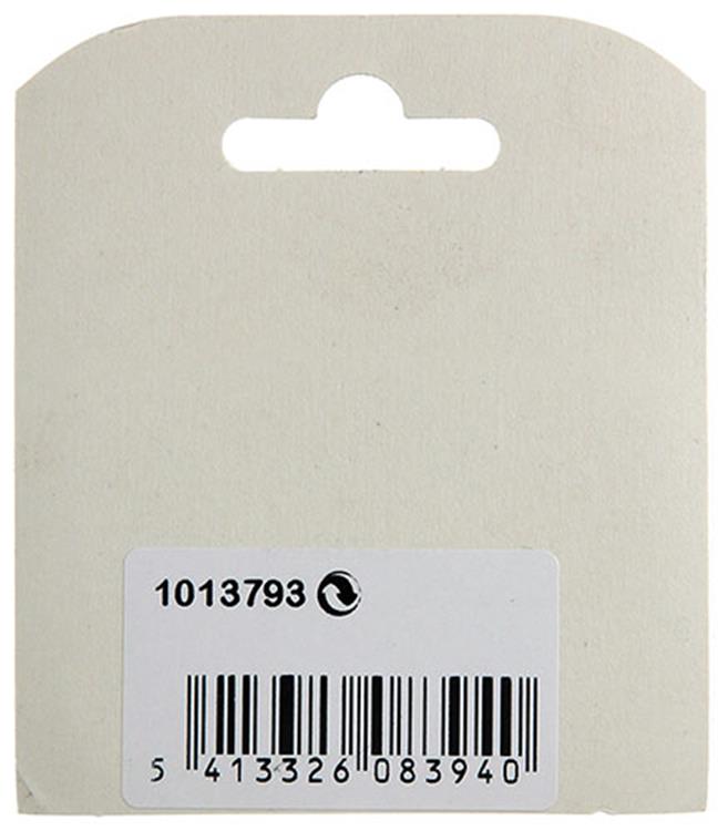 Laden Sie das Bild in Galerie -Viewer, Mack 1013793 - 4 geplooide winkelhaken wit gelakt 30x30mm | 10 stuks
