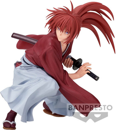 Banpresto rurouni kenshin: vibration stars - kenshin himura figure beeld