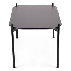 Receptietafel paperflow meet gelakt mdf zwart