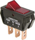 Carpoint schakelaar on off 12v 20a rood