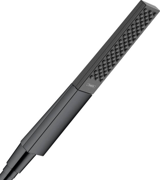Hansgrohe rainfinity staafhanddouche 100 1jet mat zwart