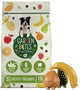 Garden bites duvoplus - fruity friends hondensnacks - hondensnoepjes - vegetarisch glutenvrij - small 18st